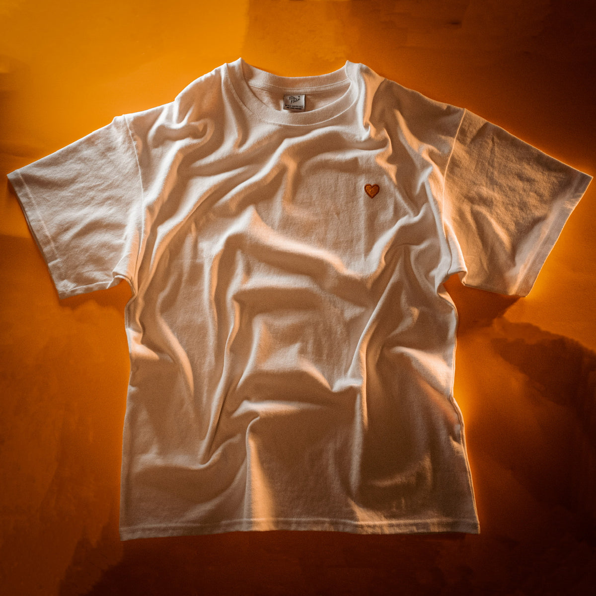 HBF Orange Heart Tee